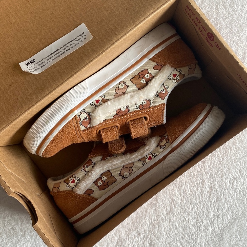 Toddler Vans Bear Hugs Brown/Multi